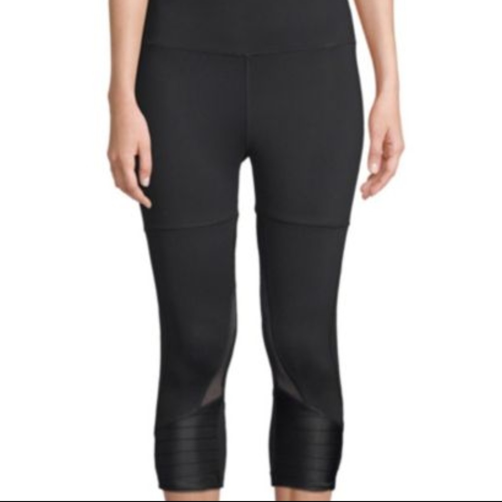 Womens Small Black Electric Yoga Pants NWT - Picture 1 of 2